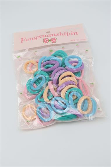 PAKET LASTİK TOKA RENKLİ