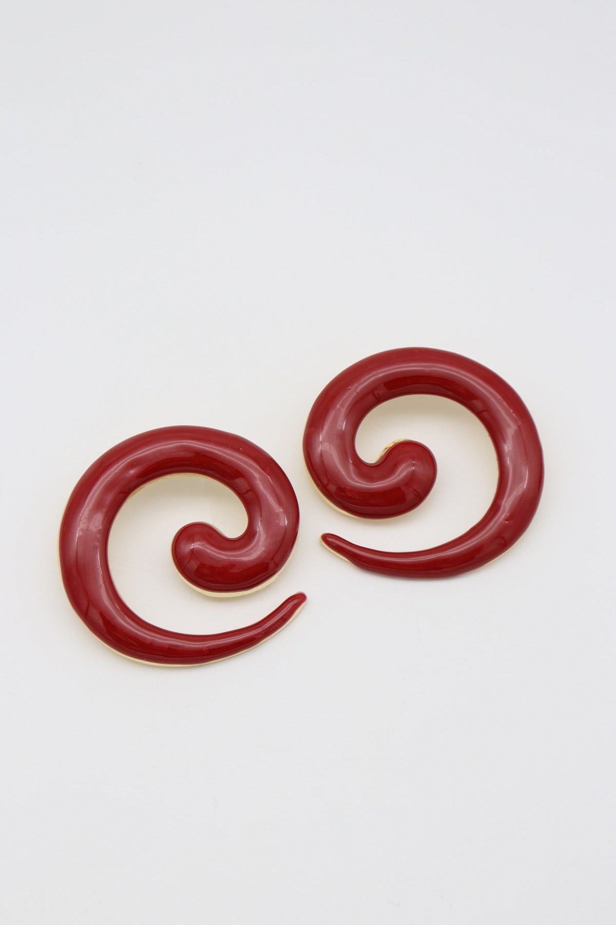Bordo Sarmal Küpe