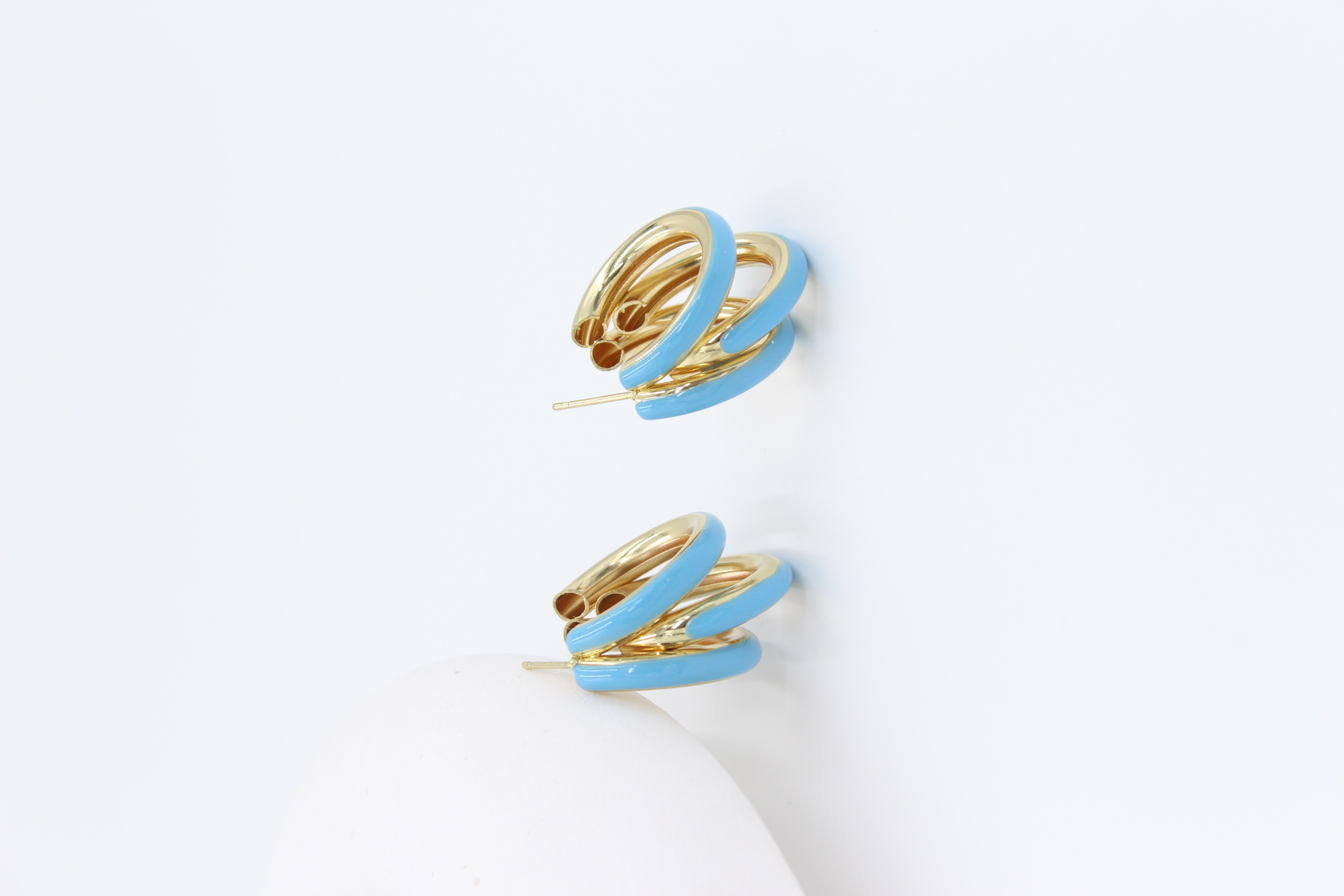 Çelik Küpe 14 - K ( 3cm )