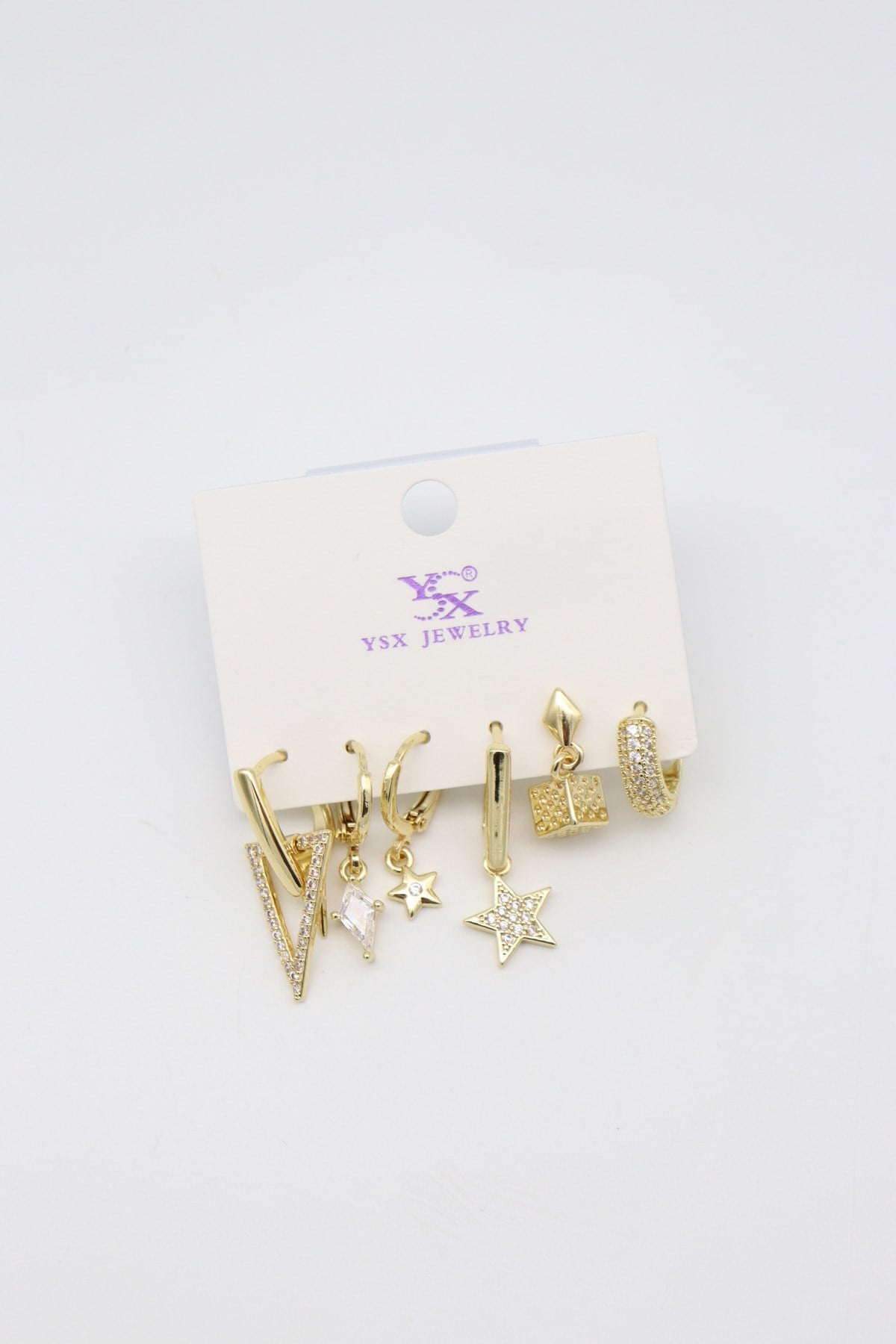Çelik Set Küpe 14 K-17168
