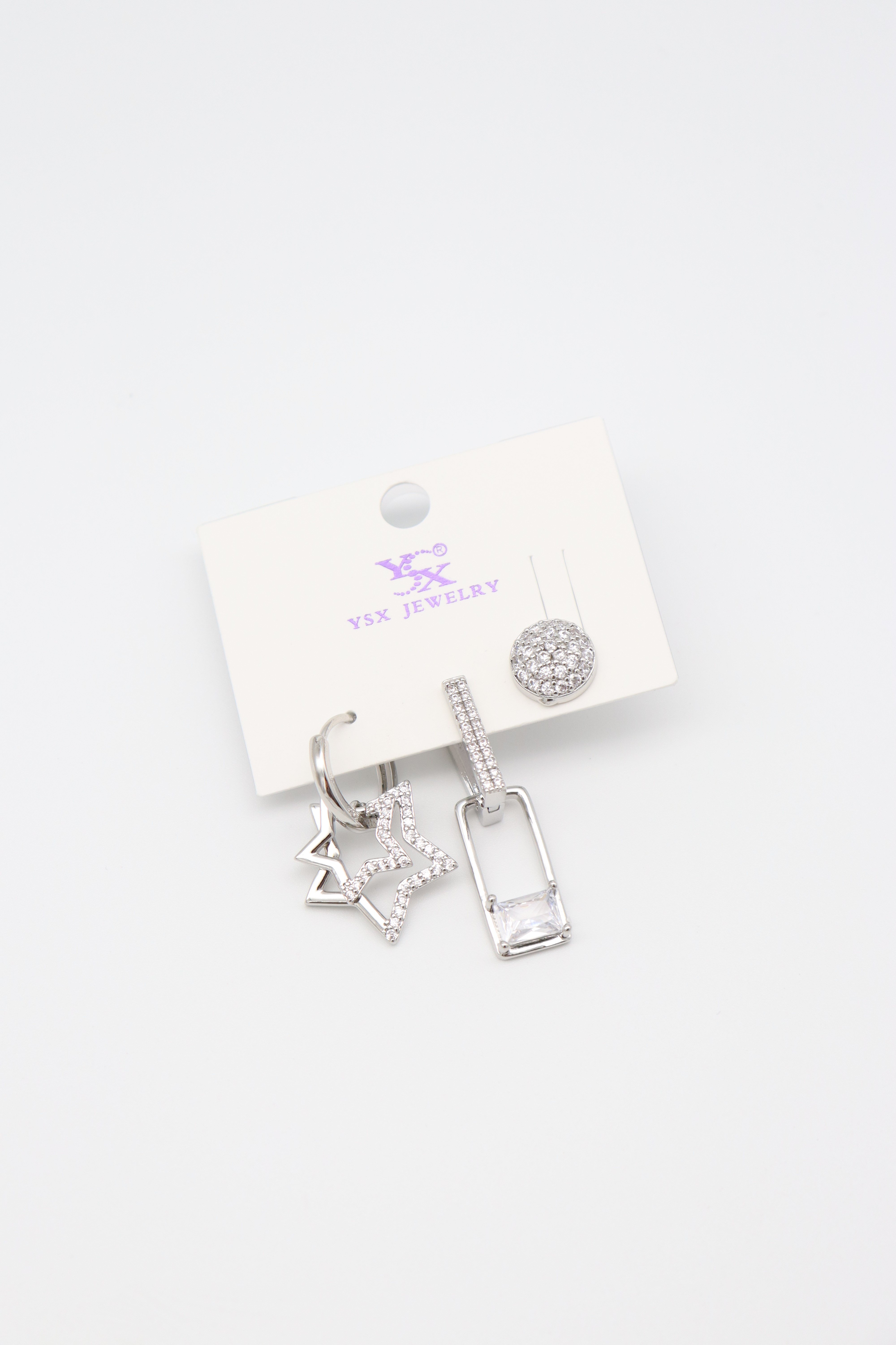 Çelik Set Küpe K-17694