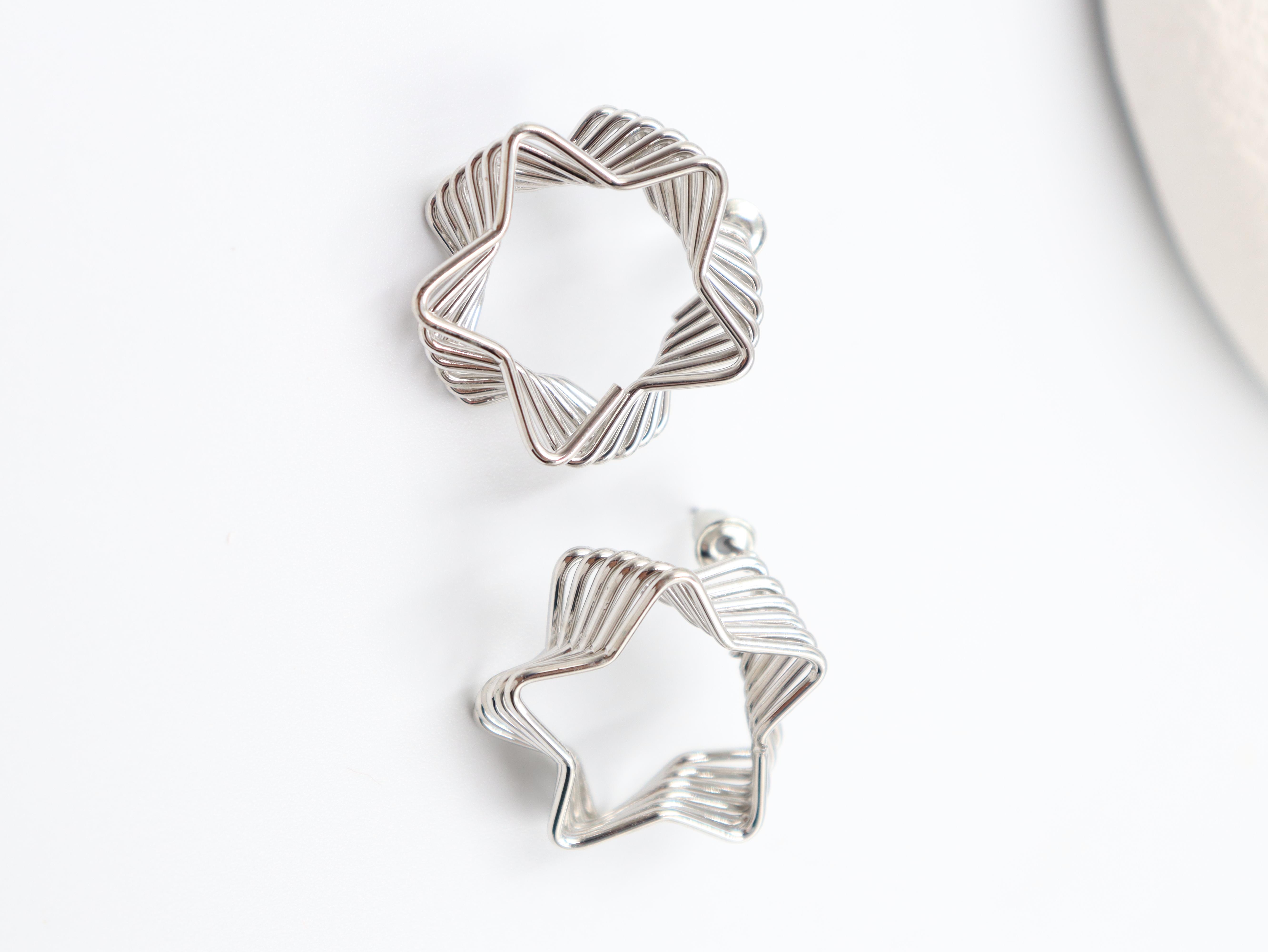 Grazia Silver Küpe