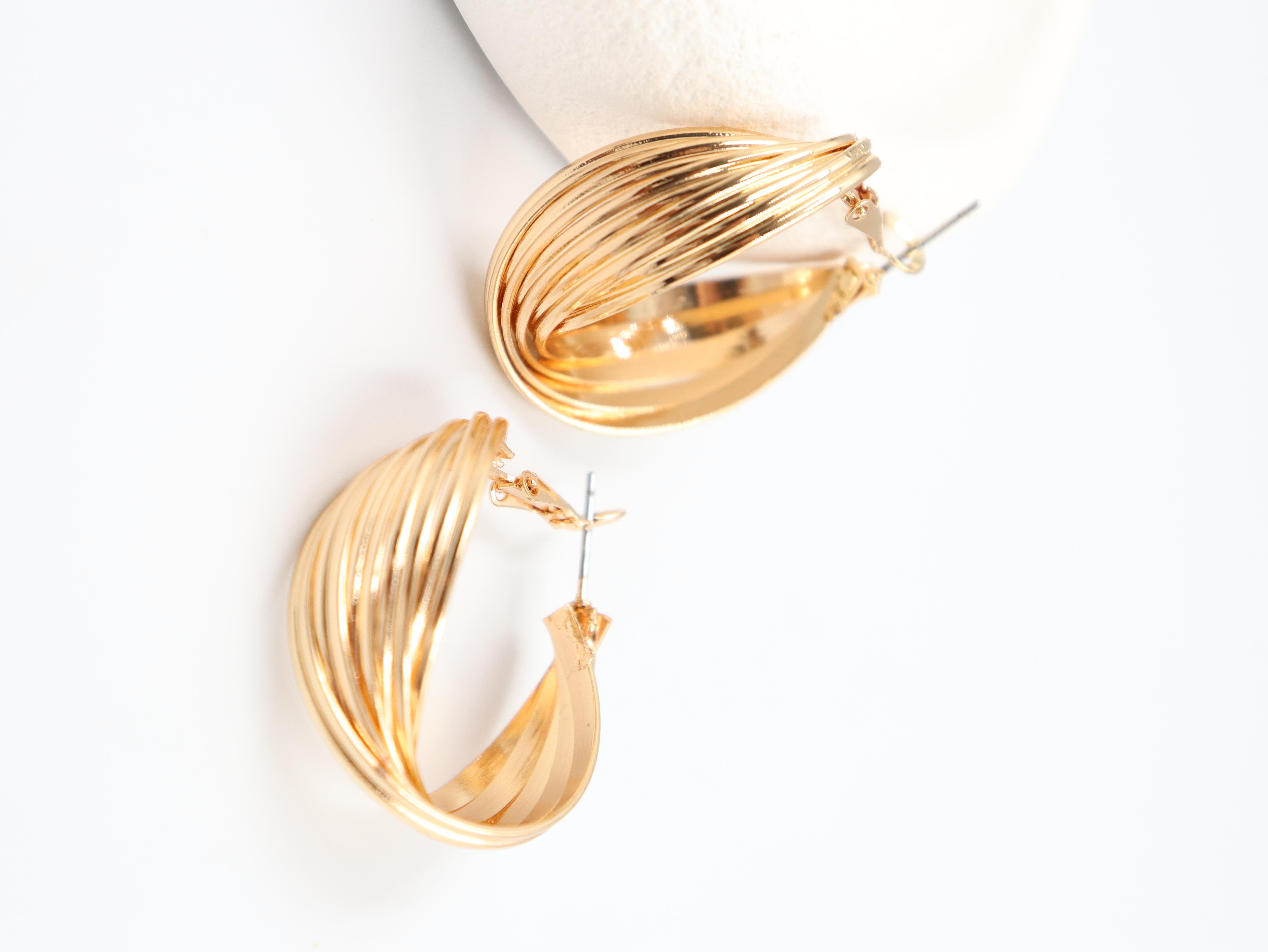 Maddalena Gold Küpe
