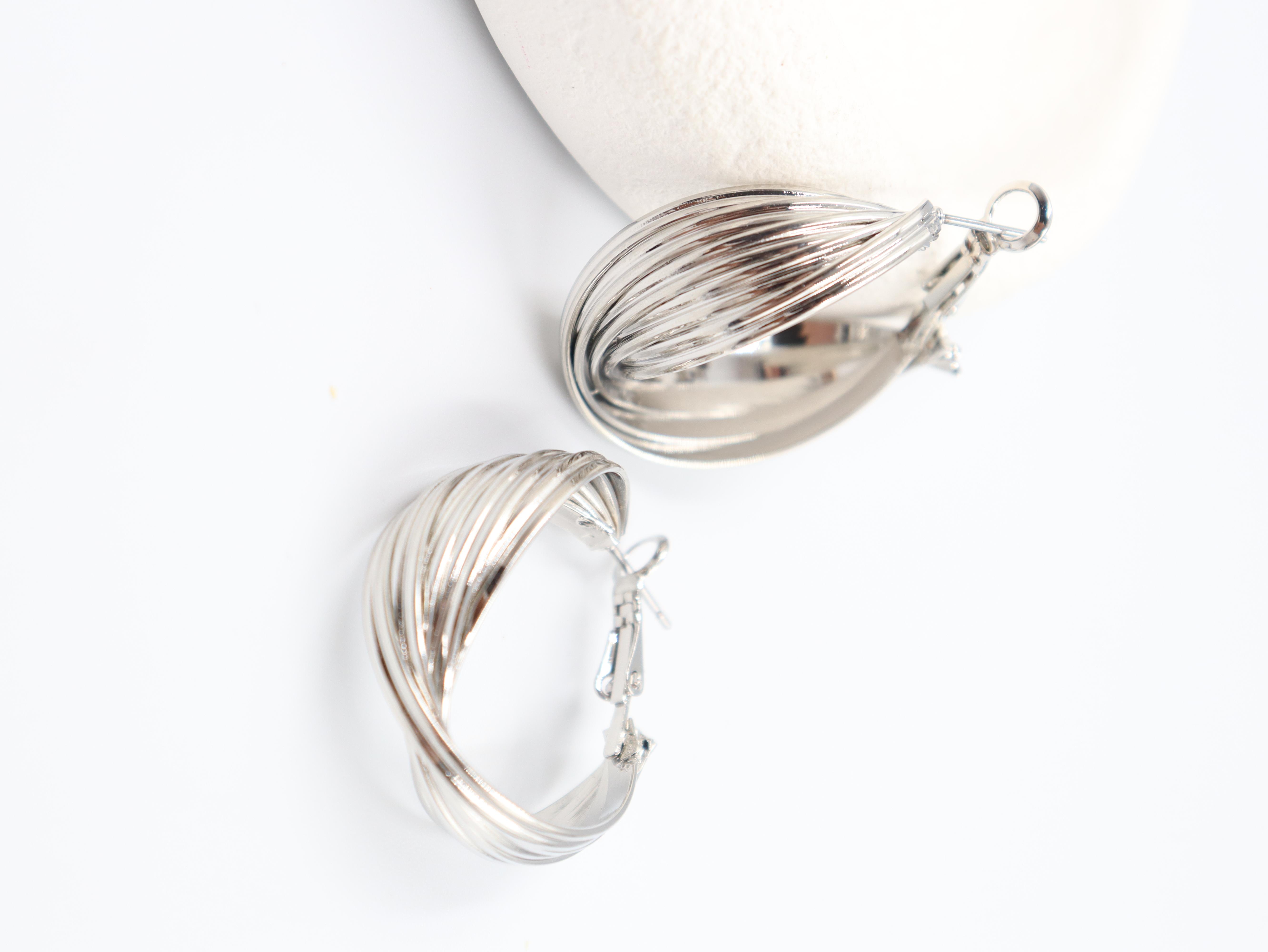 Maddalena Silver Küpe
