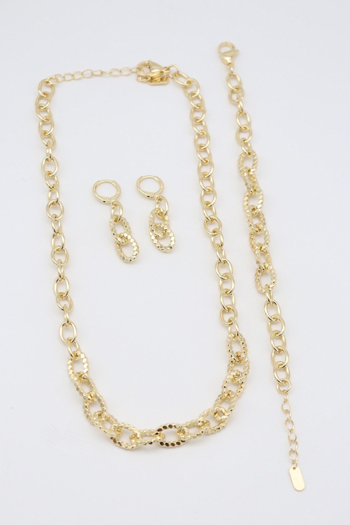 Vıp Kolye Set 14 K-17259 (40+5cm)