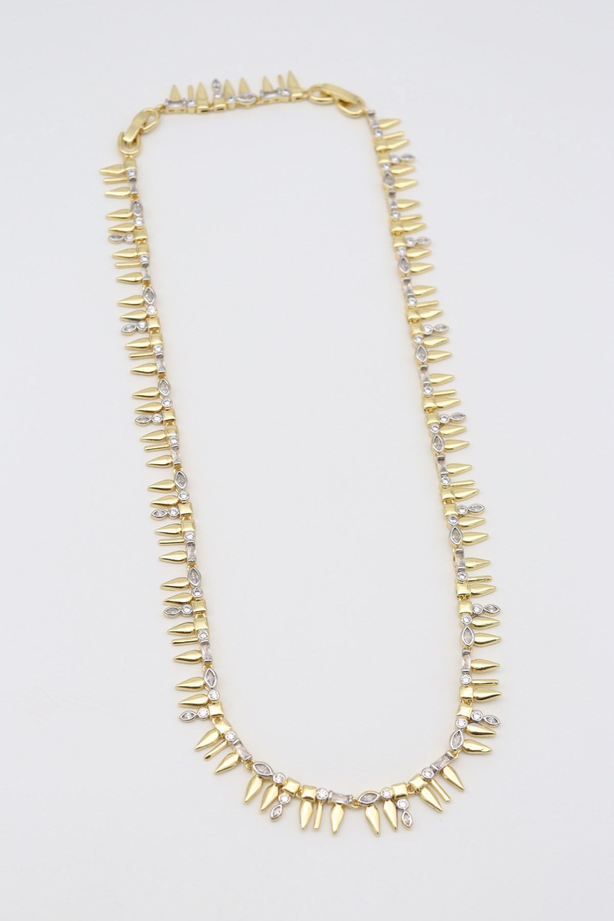 Vıp Kolye Silver 14 K-17264 (40+4cm)