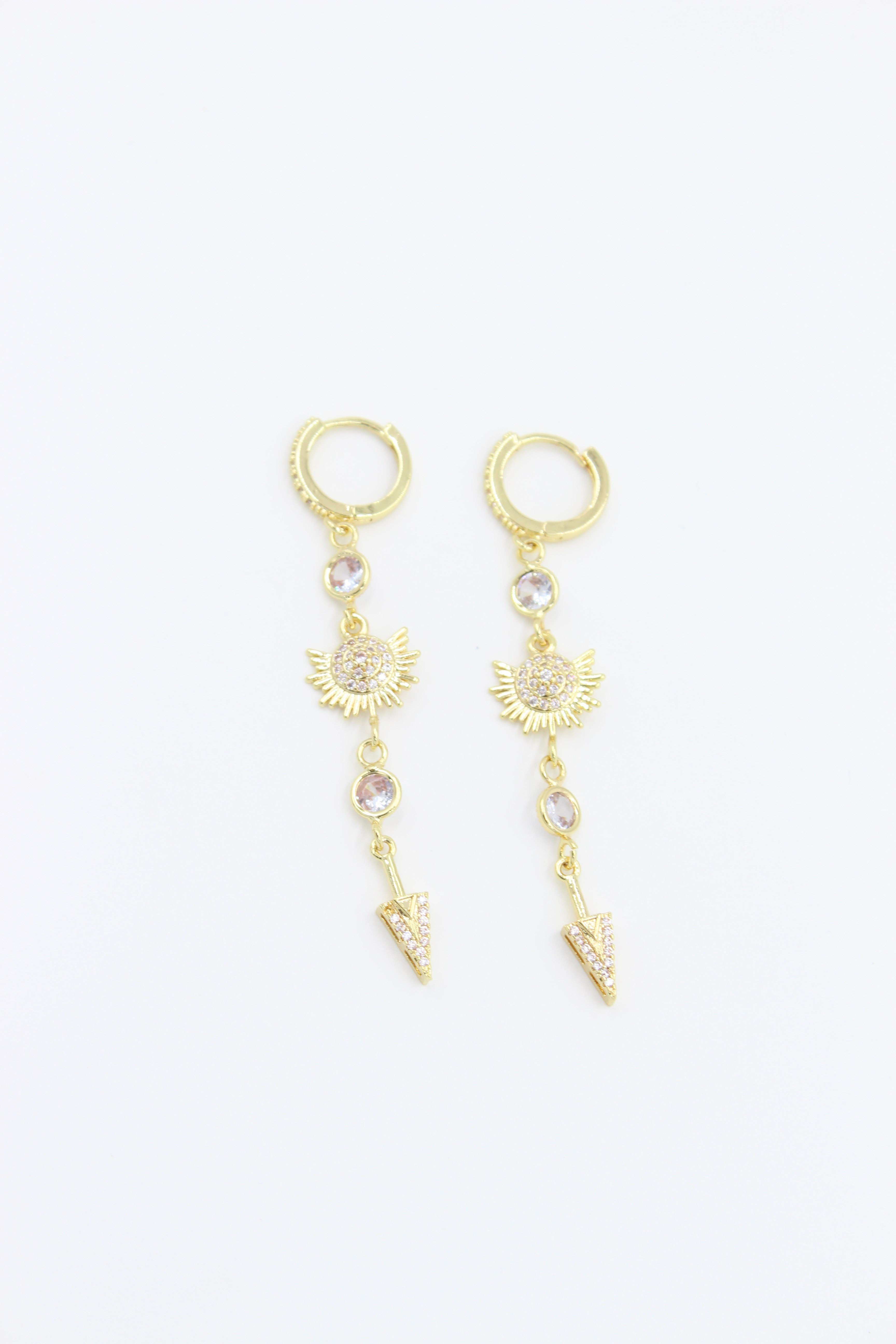 Vip Küpe 14 - K ( 6,8cm )