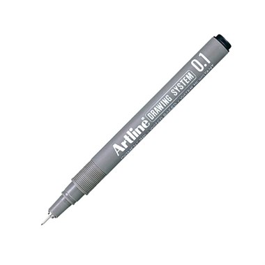 Artline Teknik Çizim Kalemi 0,1 mm Siyah