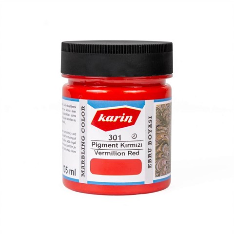Karin Ebru Boyası 301 Pigment Kırmızı 105 ml