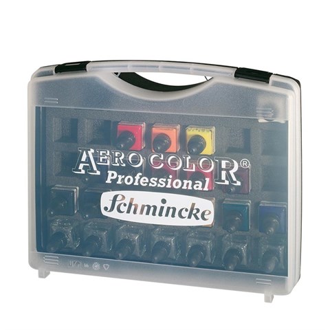 Schmincke Aero Color Akrilik Mürekkep Set 16x28ml+7 Boş Şişe