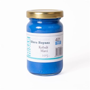 Hisar Ebru Boyası 401 Pigment  Mavi 105 Cc