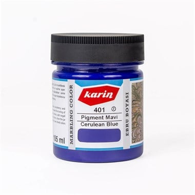 Karin Ebru Boyası 401 Pigment Mavi 105 ml