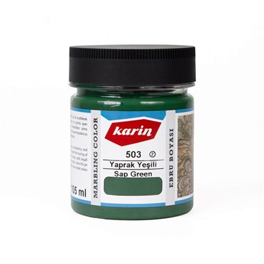 Karin Ebru Boyası 503 Yaprak Yeşili 105 ml
