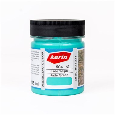 Karin Ebru Boyası 504 Jade Yeşili 105 ml