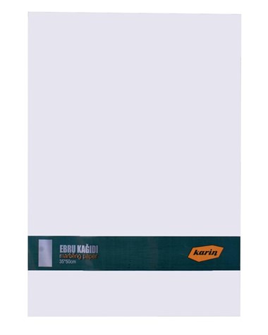 Karin Ebru Kağıdı Beyaz (35X50Cm) 90 Gr. 100 Ad.