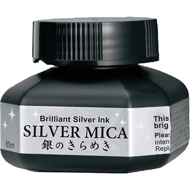 Zig Silver Mica Metalik Gümüş Renk Mürekkep 60 ml