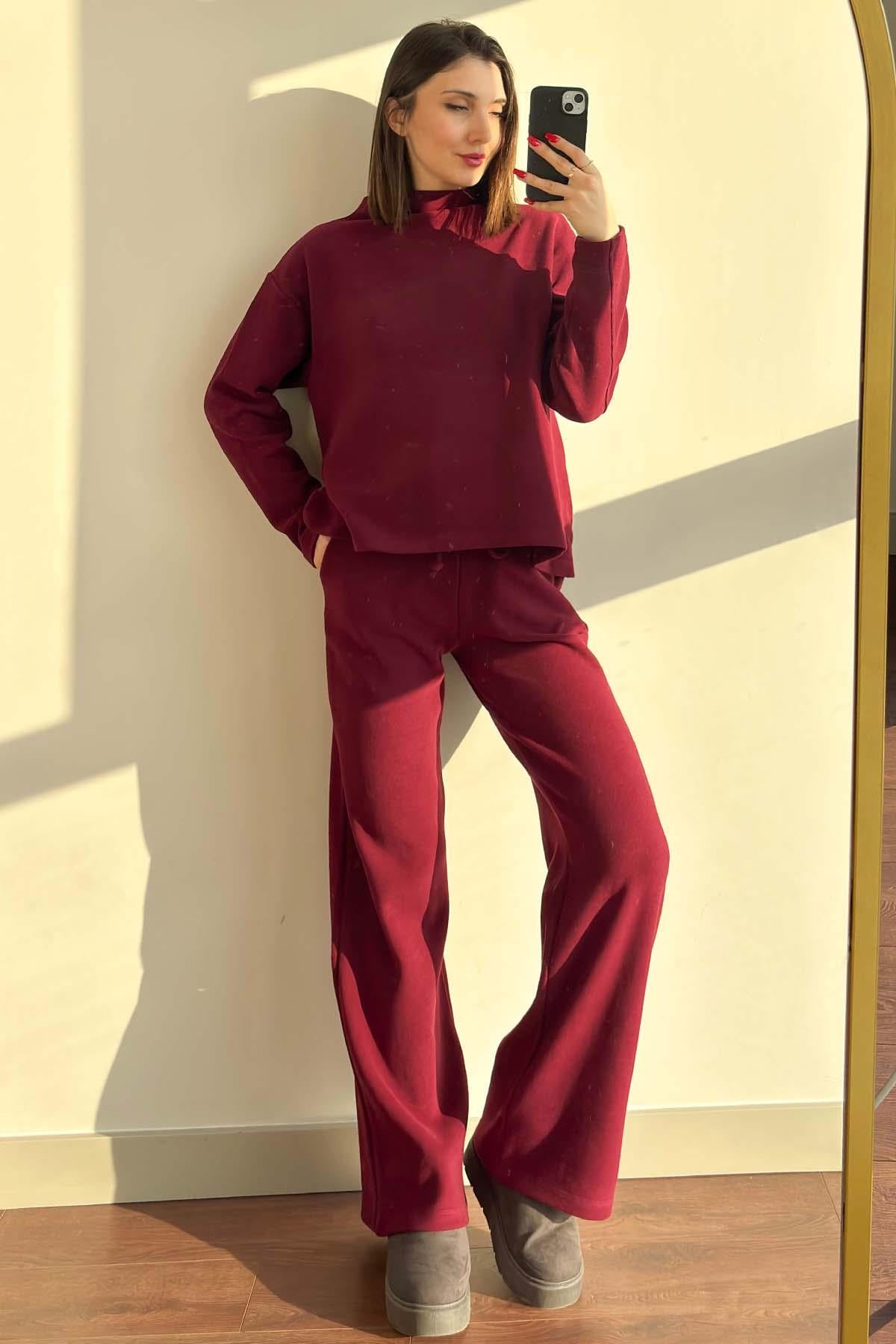 Bordo Alt Üst Takım