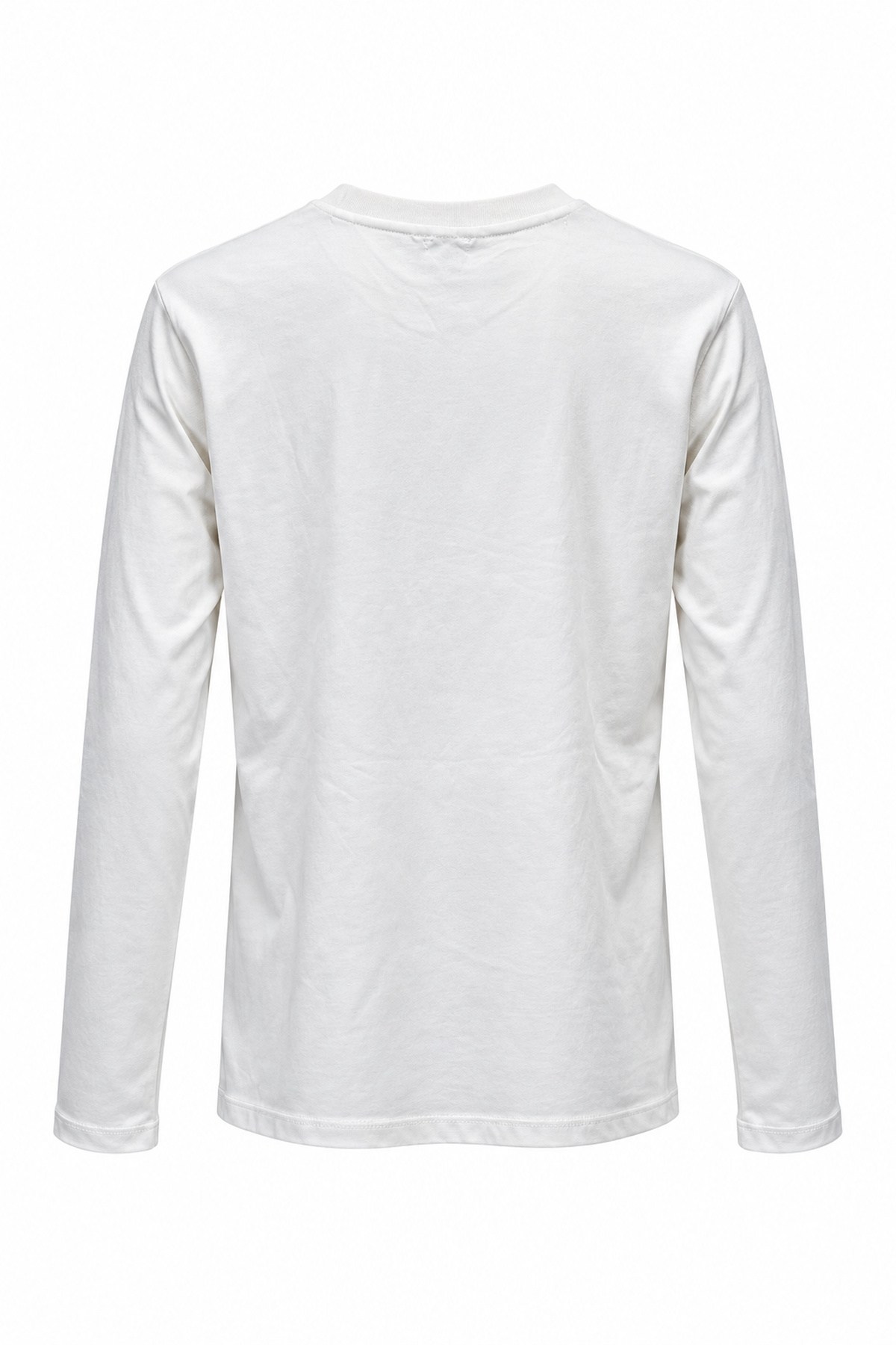 Ekru BYM Gold Kuş Logolu Uzunkollu Shirt