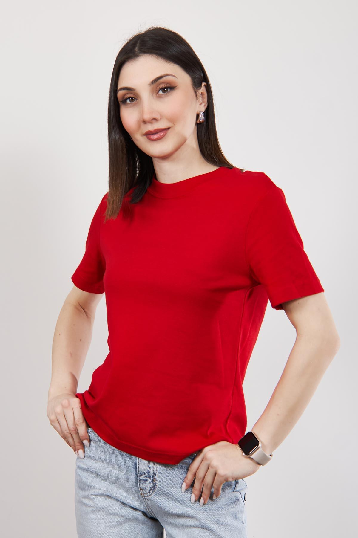Kırmızı Massi Kısakollu T Shirt
