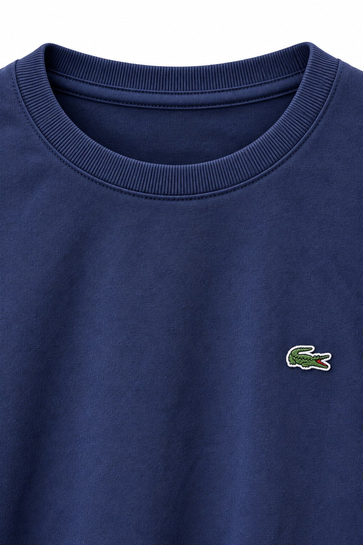 Lacivert LCS Yakası Ribanalı İnterlok Uzunkollu Shirt