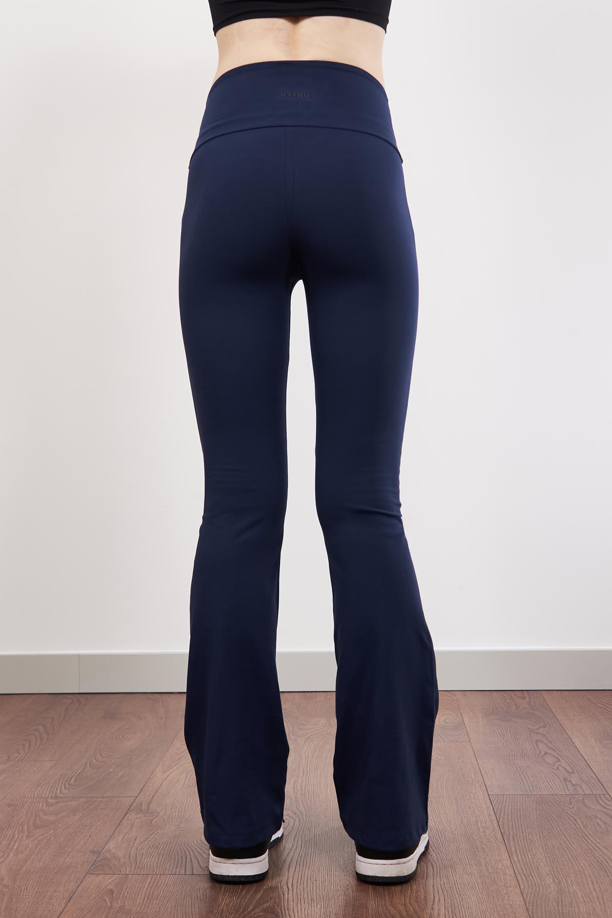 Lacivert OYSH Comfortlux Toparlayıcı İspanyol Modal Tayt