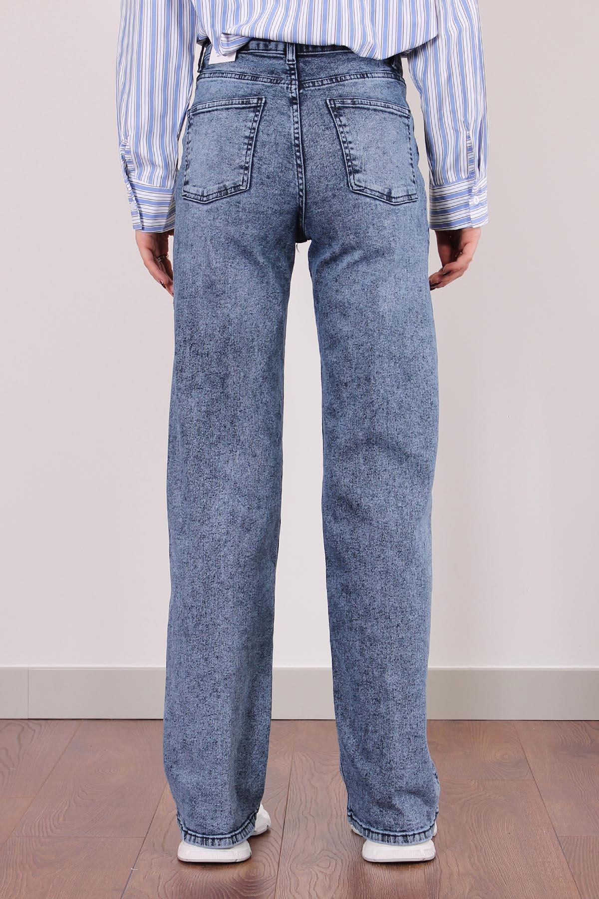 Lacivert Straight Jean