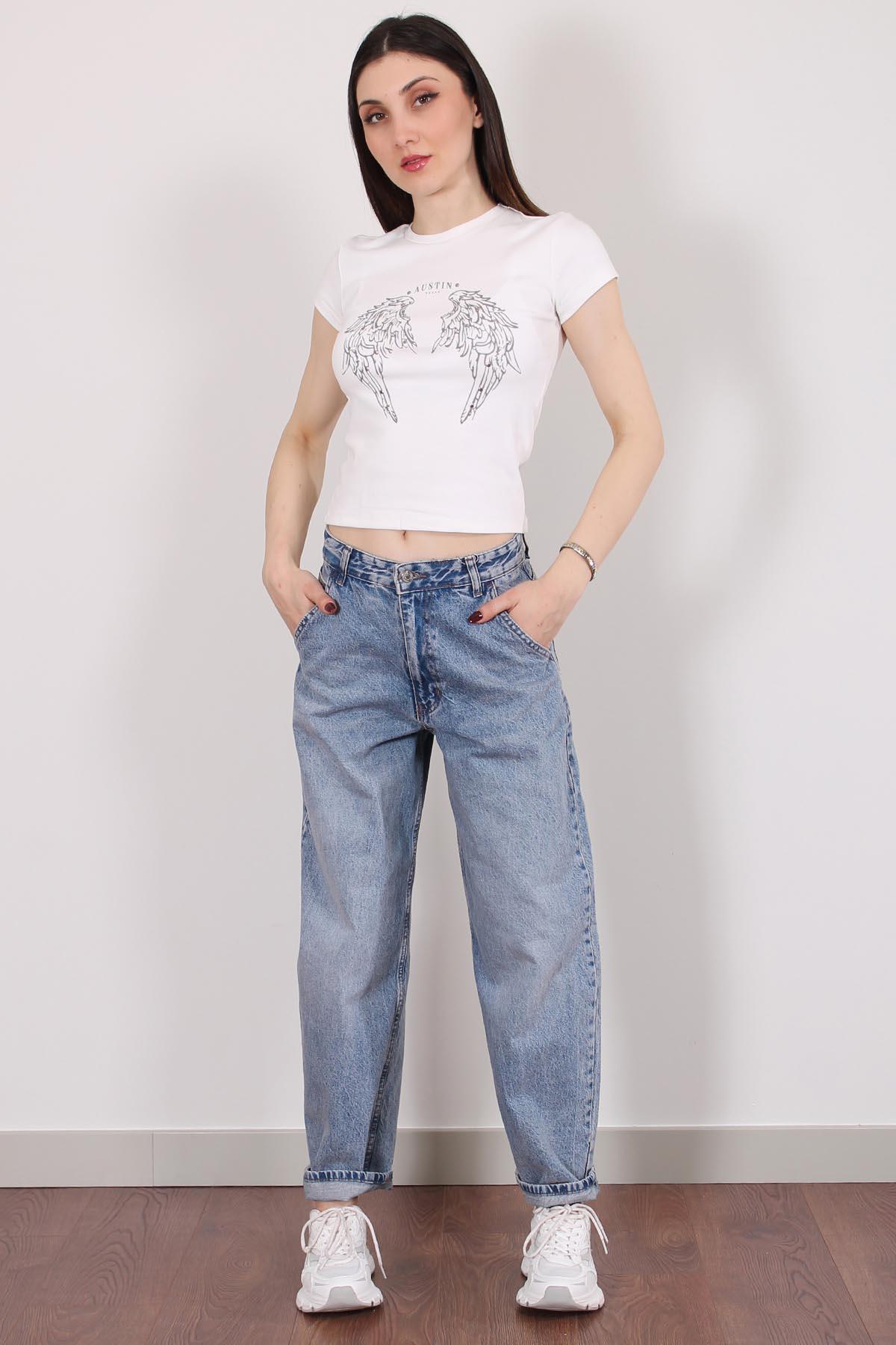 Mavi Yan Cepli Boyfriend Jean