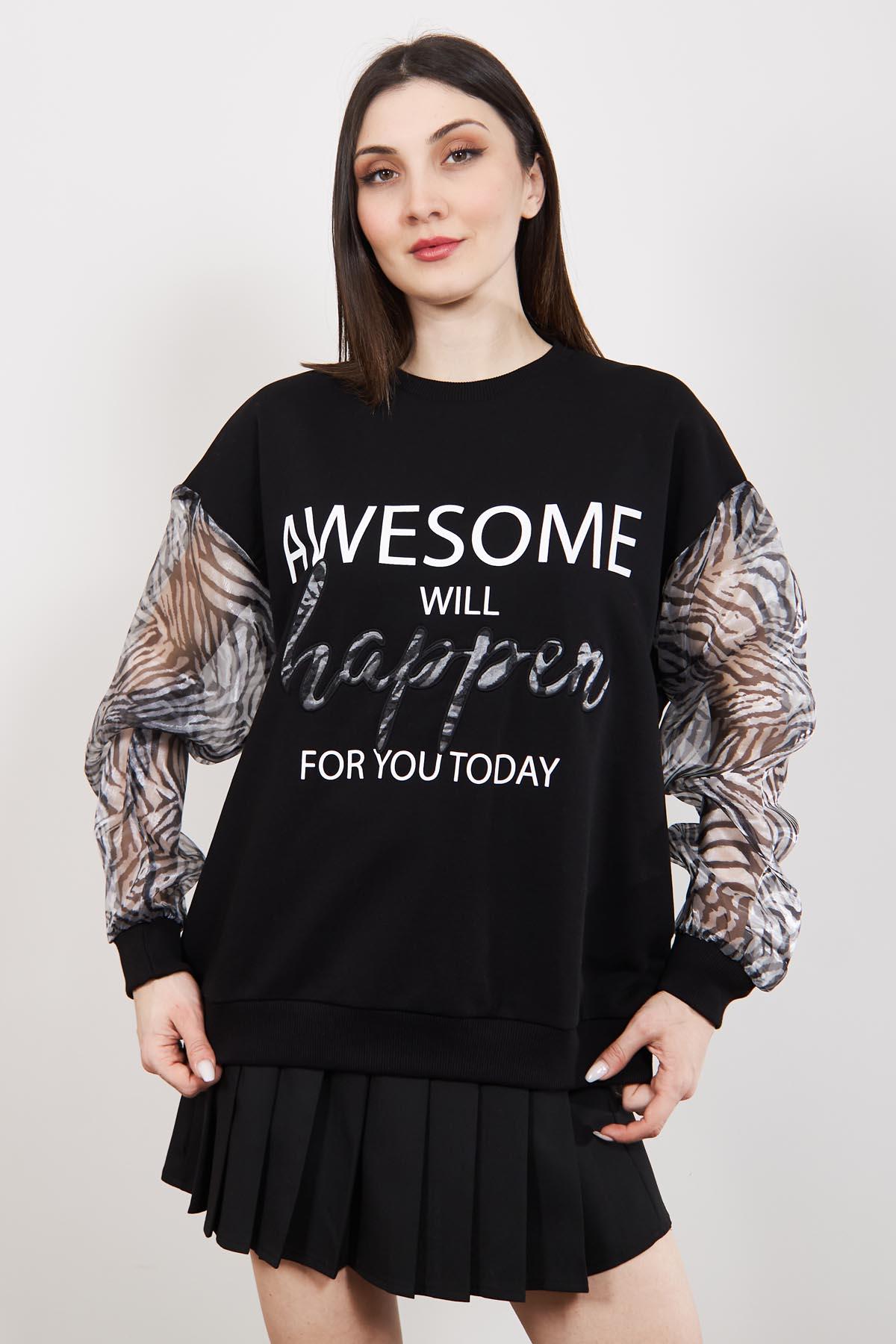 Siyah Awesome Sweatsihrt