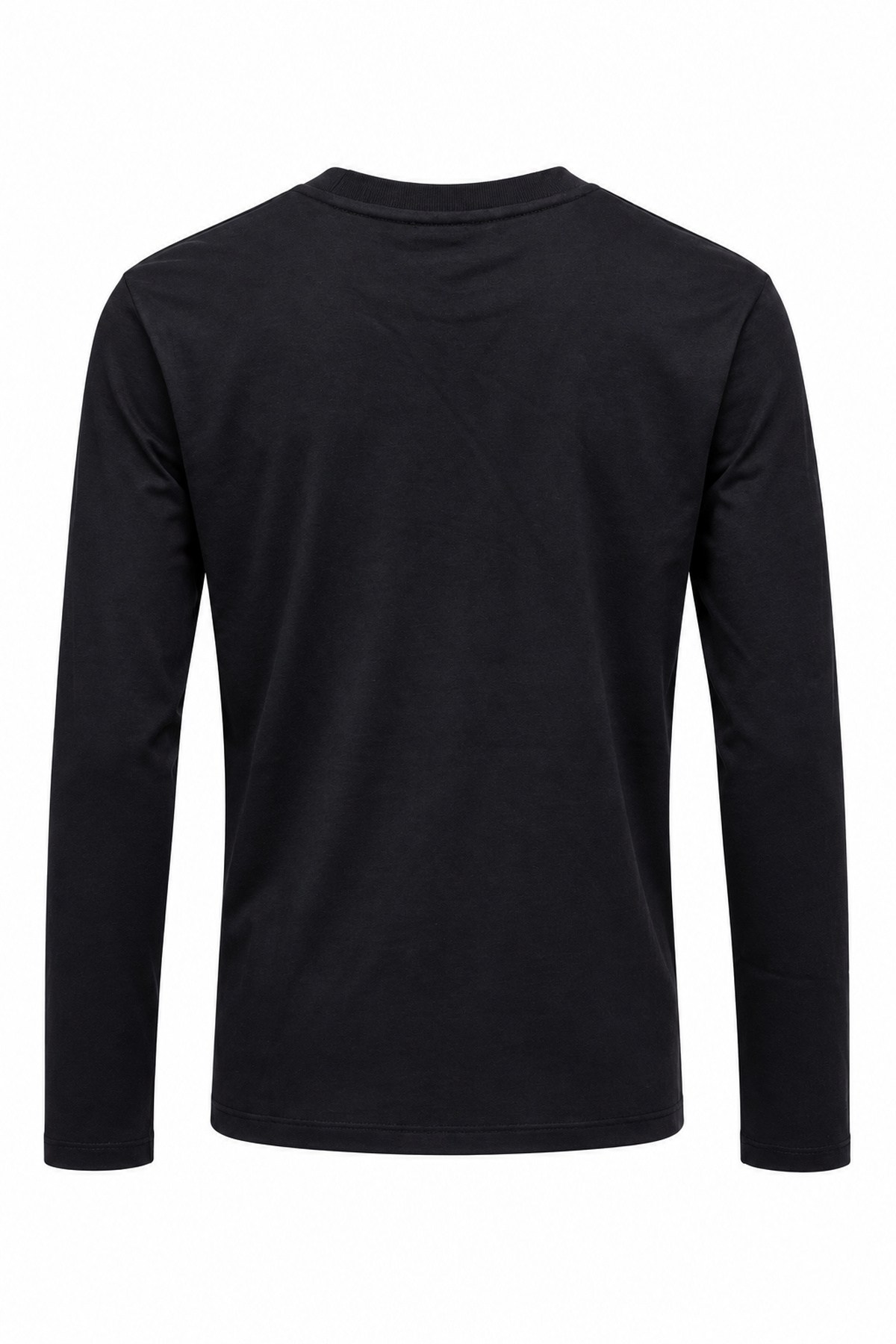 Siyah BYM Gold Kuş Logolu Uzunkollu Shirt