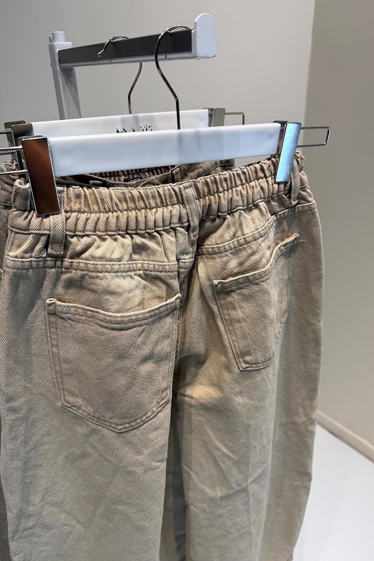 Taş Vintage Yıkamalı Denim