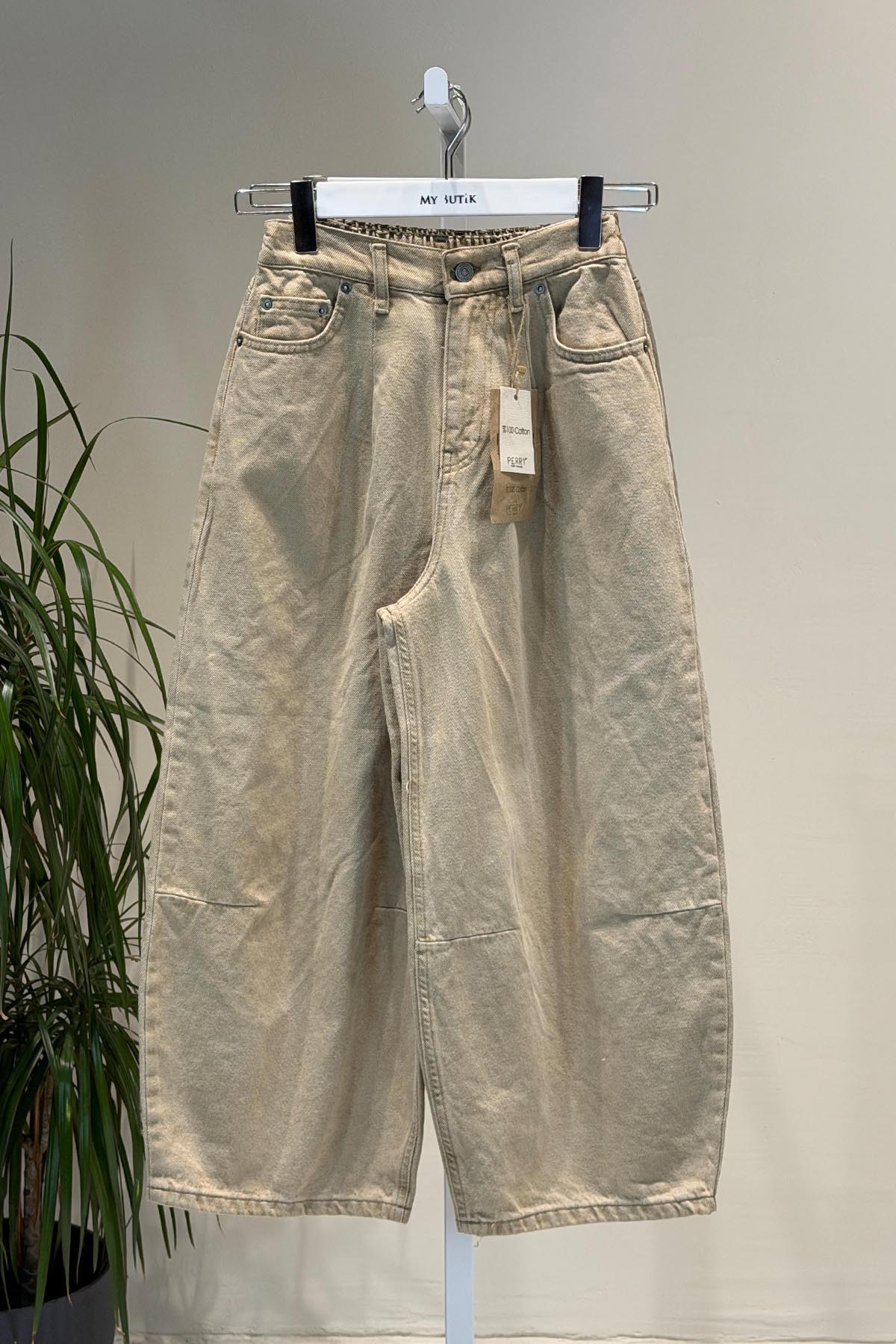 Taş Vintage Yıkamalı Denim