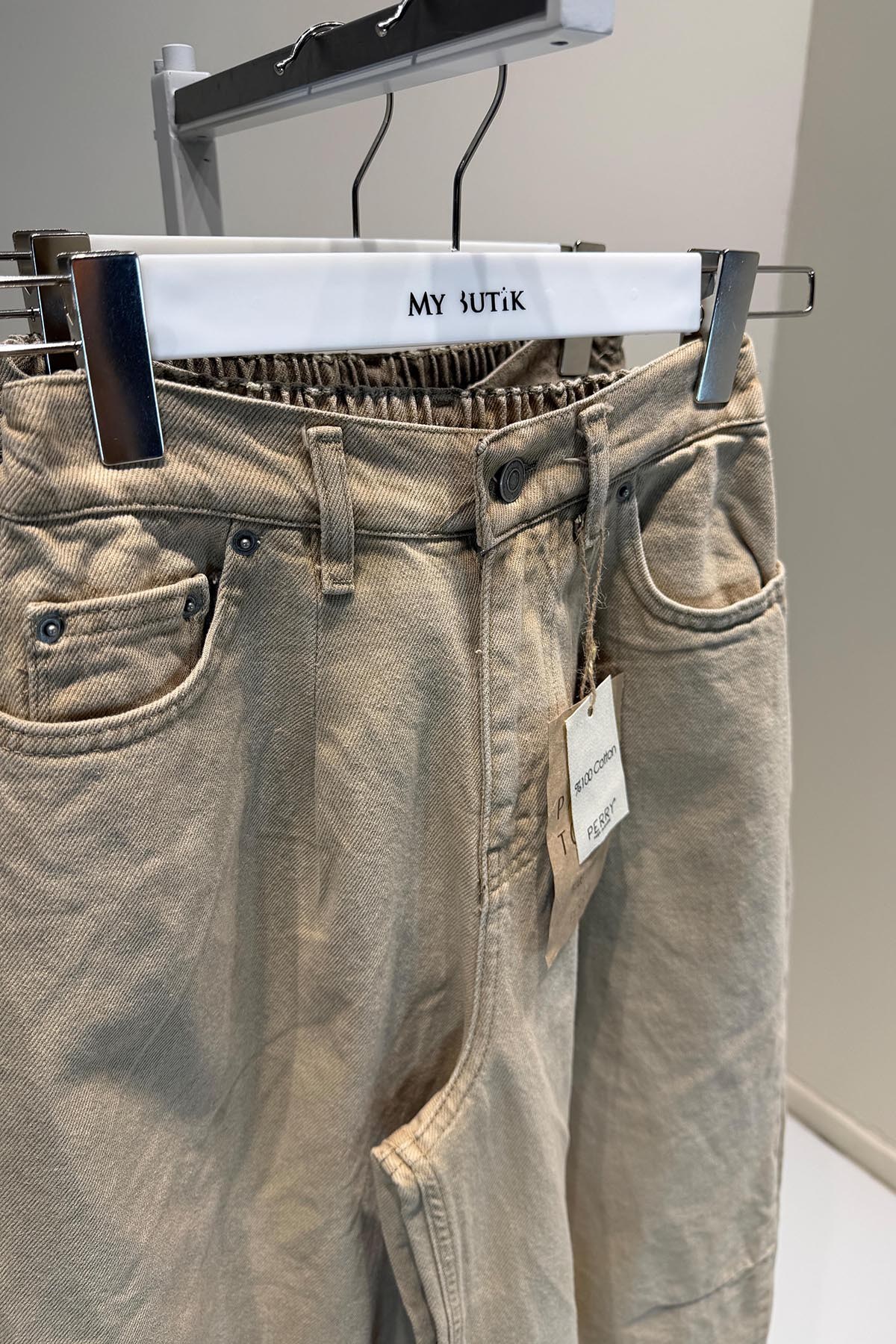 Taş Vintage Yıkamalı Denim