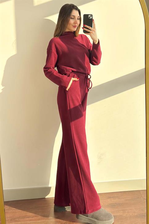 Bordo Alt Üst Takım