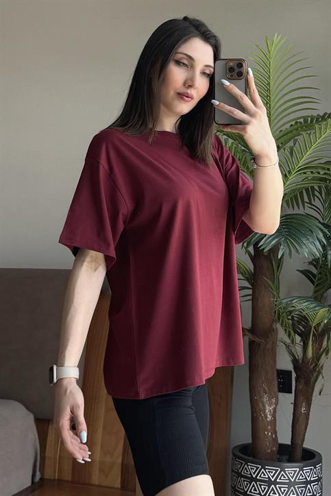 Bordo Overisze T Shirt