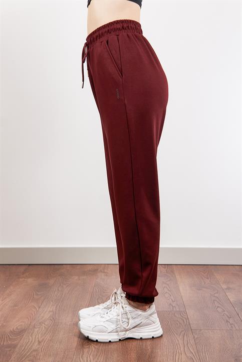 Bordo OYSH Jogger Modal Eşofman Altı