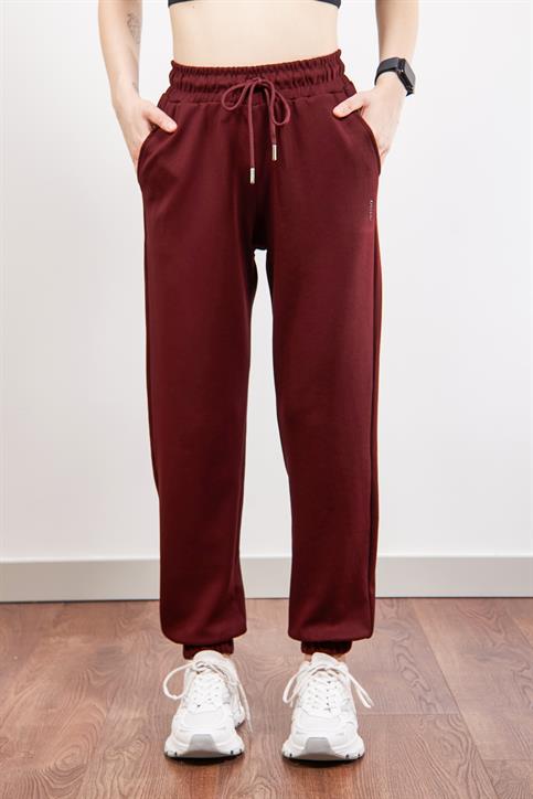 Bordo OYSH Jogger Modal Eşofman Altı