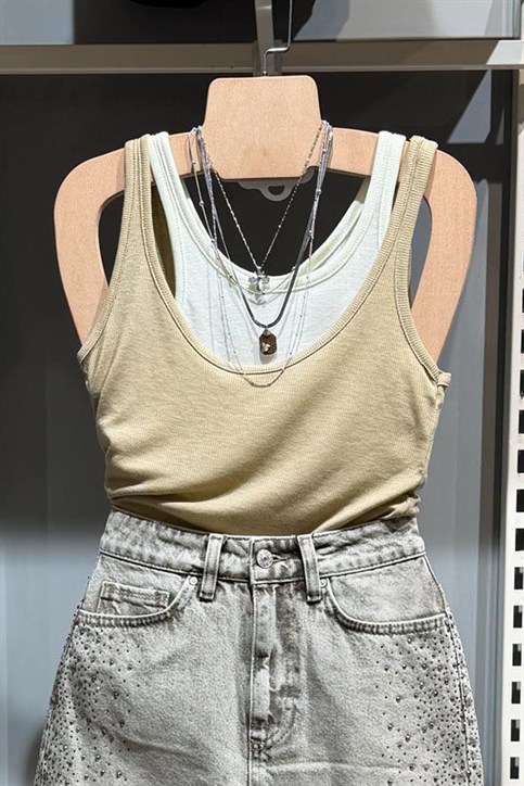 Camel İki Parçalı Atlet