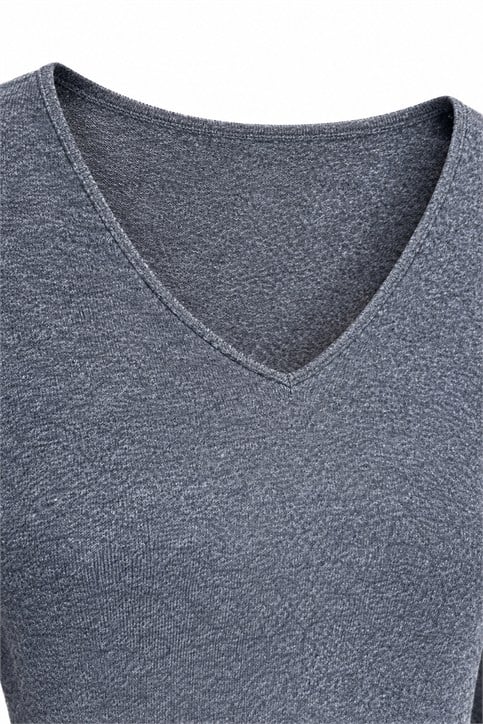 Füme V Yaka Kaşmir Body