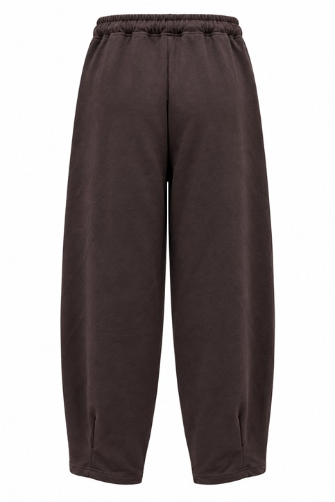 Kahverengi Bağcıklı Pantolon
