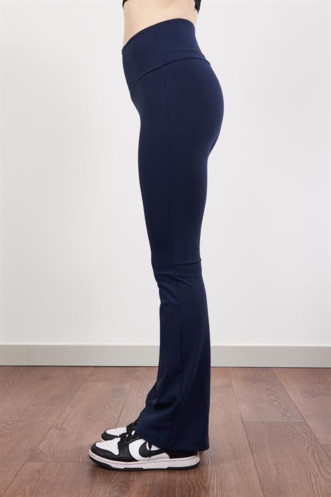 Lacivert OYSH Comfortlux Toparlayıcı İspanyol Modal Tayt