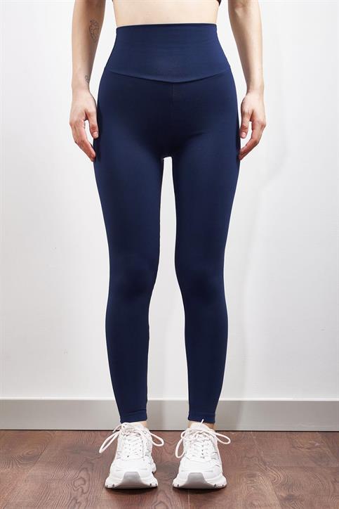 Lacivert OYSH Comfortlux Ultra Esnek Toparlayıcı Modal Tayt