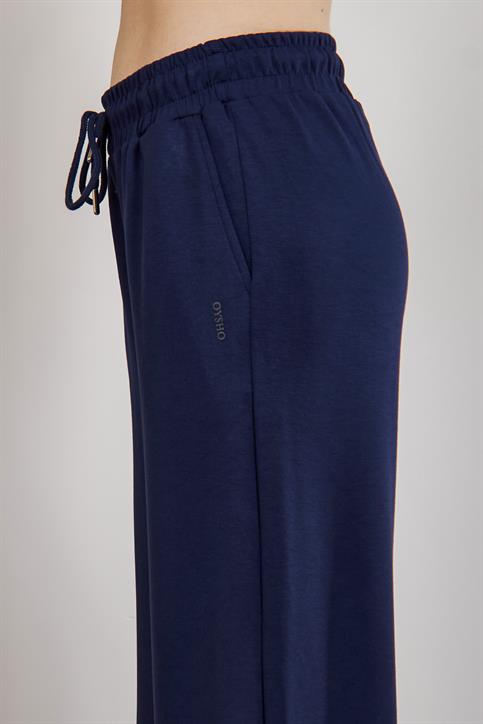 Lacivert OYSH Palazzo Modal Eşofman Altı