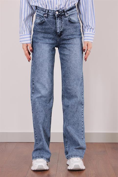 Lacivert Straight Jean