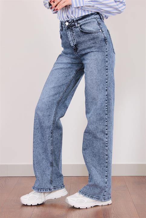 Lacivert Straight Jean