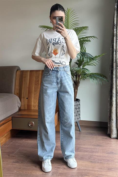 Mavi Baggy Balloon Denim Pantolon