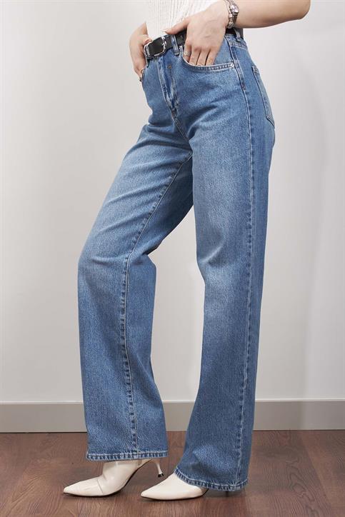Mavi Boru Paça Blue Jean