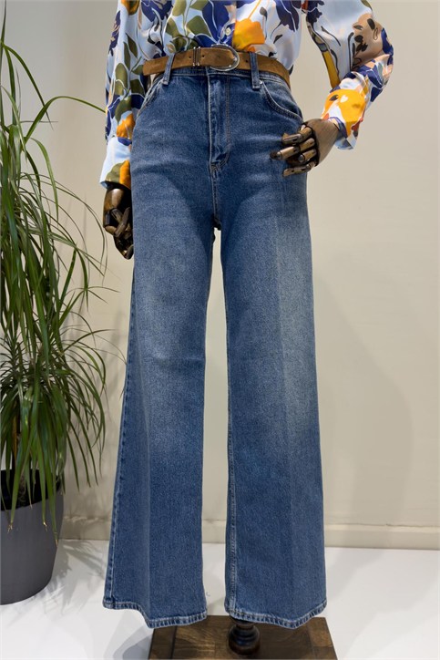 Mavi High Rise Wide Leg Jean