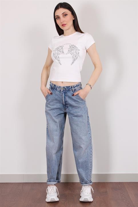 Mavi Yan Cepli Boyfriend Jean