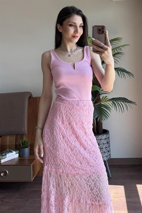 Pembe V Demirli Kaşkorse Atlet