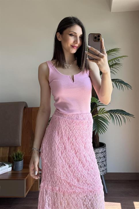 Pembe V Demirli Kaşkorse Atlet